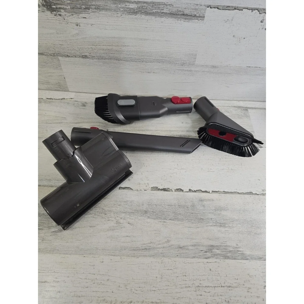 Dyson Vacuum Attachment 4pc Mini Motorized Tool 24027/Crevice Brush V7 V8 V10